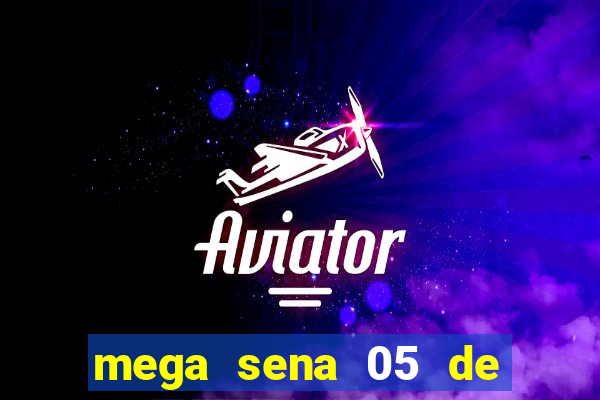 mega sena 05 de julho de 1988